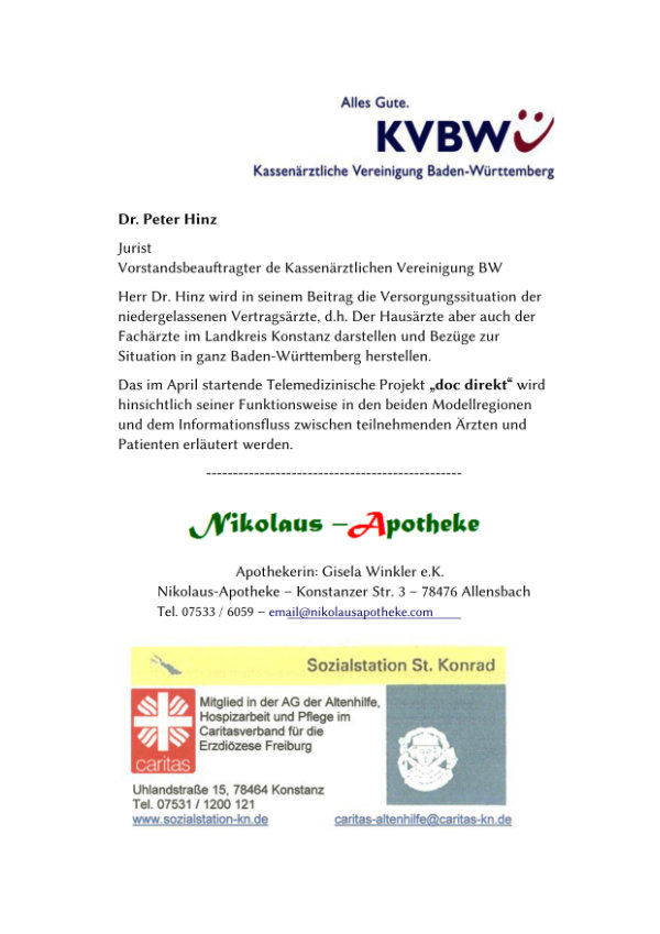 Text von der KVBW
