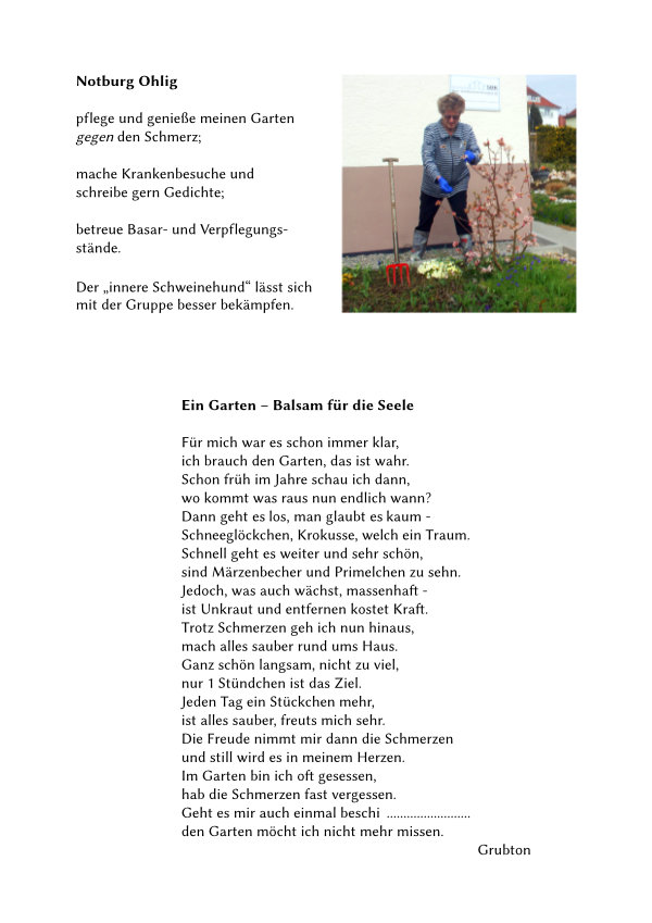 Text von Frau Ohlig.