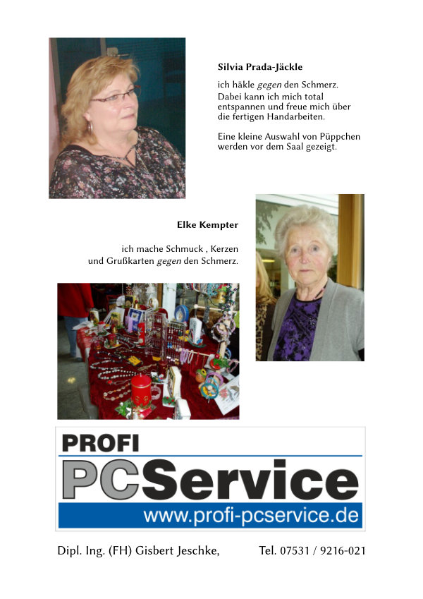 Text von Frau Prada-Jäckle und Frau Kempter.