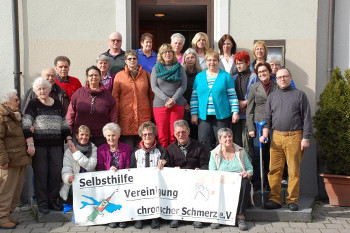 Foto der Mitgliederversammlung 2013 der Selbsthilfegruppe.